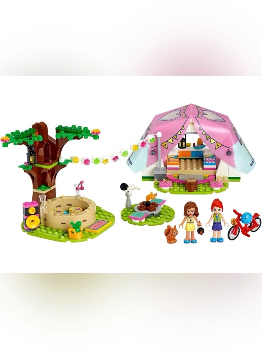 LEGO Friends Nature Glamping Set (41392) Like New-no box
